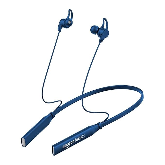 amazon basics in-Ear Bluetooth Wireless Neckband with Mic
