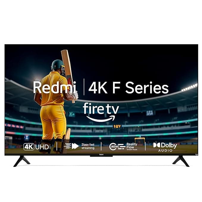 Redmi Xiaomi 138 cm (55 inch) F Series UHD 4K Smart LED Fire Tv